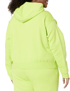 Nuevo conjunto de Jogger corto con capucha y Top corto de alta calidad, ropa de mujer, conjunto de pantalones cortos y Sudadera con capucha en blanco, conjunto informal personalizado para mujer - Product Image 3