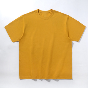 Oem Customized logo Design Heavyweight T <b>Shirt</b> Men's Dropped Shoulder Seamless T-<b>shirt</b> for men - Product Image 5