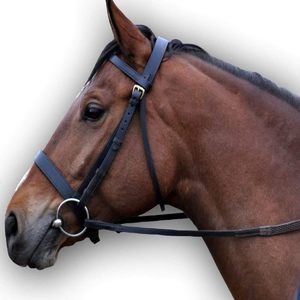 Luxury Soft Brown <b>Leather</b> Horse Bridle High Quality Comfortable Indian Horse Racing Equestrian Equipment Premium Customizable En - Product Image 5