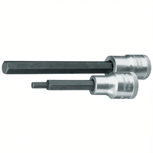 Gedore Metric 1/2'' Screwdriver Bit <b>Socket</b> for In-Hex Screws - Product Image 3