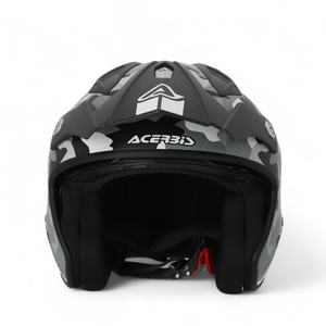 Casque ouvert Acerbis Aria 2206, style demi-jet classique avec coque en PC et ABS, doublure en mousse, taille XL pour motos - Product Image 2