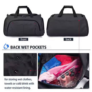 Nouveau design promotionnel de sacs de voyage imperméables sac de sport unisexe avec logo personnalisé - Product Image 3