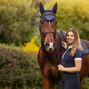 Velo de ganchillo hecho a mano de Pakistán, elegante gorro de oreja de caballo ecuestre, ligero, lavable y transpirable, gorro de oreja de diseño - Product Image 6