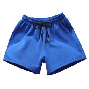 Short de course Hip Hop 100% coton pour homme Short de sport à taille élastique et cordon de serrage avec jambe large Short d'extérieur de couleur unie - Product Image 6