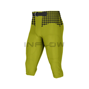 Personalizado de alta visibilidad American Footbaall Jersey pantalón uniforme transpirable Logo sublimación, nuevo diseño de ropa de fútbol americano - Product Image 4
