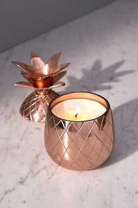 <b>Decorative</b> Pattern Metal Wax Candle Jar with <b>Lid</b> Crafted for Christmas Home Interiors and Sustainable Candle Use - Product Image 4