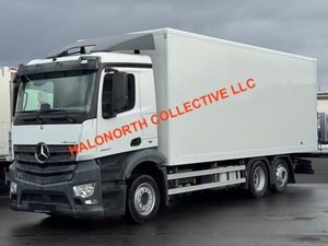 Camion Mercedes ANTOS 2540 de taille moyenne, boîte de chargement, d'occasion, 6x2, diesel, avec norme d'émission Euro 6 - Product Image 2