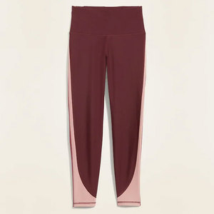 Leggings sin costuras de cintura alta Pantalones de Yoga de cadera de melocotón para mujer Tela de control de barriga ultra suave Fábrica OEM al por mayor. - Product Image 2