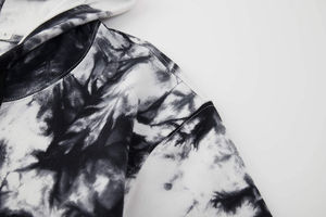 Nouveau style 2026 – Sweat à capuche polaire tie-dye pour homme, décontracté, respirant, séchage rapide, mélange de coton, design personnalisé, vente en gros - Product Image 5