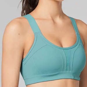 Sujetador Deportivo de Alta Calidad y Soporte para Mujer, Spandex/Poliéster, Ropa Deportiva para Gimnasio, Precio al por Mayor, MOQ Bajo - Product Image 4