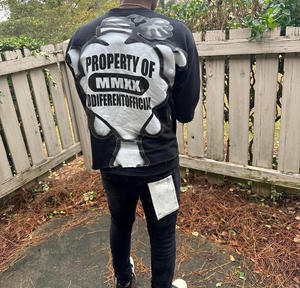 เสื้อยืดครอปพิมพ์ลายการ์ตูนแบบสบายๆ ด้วยเทคนิค DTG |   ผ้าฝ้าย 100%, คอกลม, เนื้อผ้าหนา, สไตล์สตรีท, เป็นมิตรกับสิ่งแวดล้อม - Product Image 4