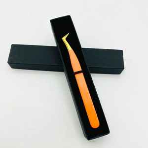 แหนบปลายขนตา90องศาสำหรับการต่อขนตาแหนบปลายงอได้อย่างแม่นยำ - Product Image 2