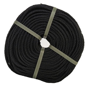 Cuerda de PE Negra de Alta Tenacidad para Pesca, 5.0MM, 4 Hilos, 220 Metros, 2.90Kgs, OEM/ODM, para Barcos de Pesca, Venta al Por Mayor en Malasia - Product Image 1