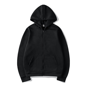 Nouveau design de qualité supérieure Sweats à capuche zippés Fabricants de vêtements surdimensionnés à motif régulier Sweats à capuche zippés décontractés fabriqués au Pakistan pour hommes - Product Image 2