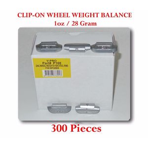 300 x Poids de roue à clipser de type P, 1 oz (28 grammes), sans LED - Product Image 1