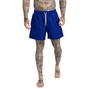 Short de course de jogging 100% coton de haute qualité pour hommes, modèle d'été personnalisé, simple couche, design uni avec entrejambe solide - Product Image 5