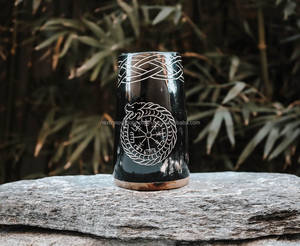 Horn Mug Original Polished Drinking Horn Mug Christmas Wedding Party Drinking Gift Item With Bulk Price Agate <b>African</b> Horn - Product Image 2