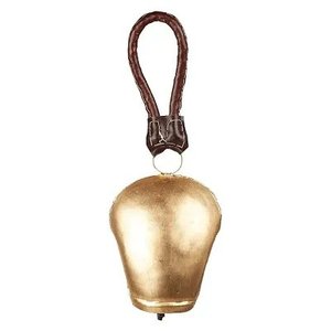 Trendy Design Metal Vintage <b>Cow</b> Hanging <b>Bells</b> Handmade Antique Gold Luxury Hanging <b>Bell</b> Decorative Lucky <b>Cow</b> <b>Bells</b> - Product Image 6