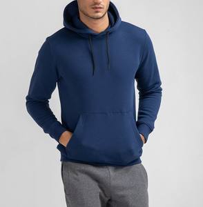 Sweat à capuche en molleton de coton décontracté tendance pour hommes avec capuche Sweat à capuche pour hommes en tissu molleton de coton - Product Image 1