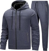 Survêtement tendance léger d'hiver imprimé couleur personnalisée 100% coton / Survêtement sportif de marque de haute qualité