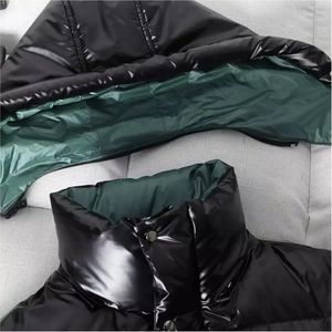 Nouvelle veste bomber matelassée d'hiver pour homme, mode streetwear, haute qualité, imperméable, respirante, col montant en denim, poches - Product Image 3