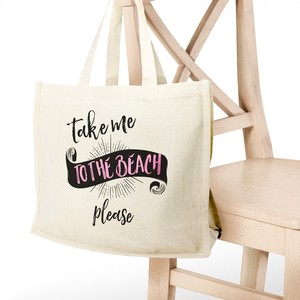 Bolsas de compras de lona natural reutilizables ecológicas con estilo de calidad superior Bolsa de lona elegante de uso diario - Product Image 2