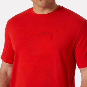 เสื้อยืดผ้าฝ้ายเฮฟวี่เวทพรีเมี่ยมพิมพ์ลายโลโก้เสื้อสตรีทแวร์ - Product Image 3