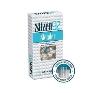 Szen92 - Puntas de Filtro para Cigarrillos, Forma Cónica Delgada, Paquete de 144 Unidades, Desechables, Acrílicas - Product Image 2