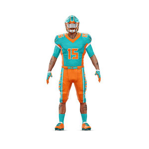 Sublimación personalizada Uniformes de fútbol americano Nuevo diseño Juventud Mejor Venta de uniformes - Product Image 1