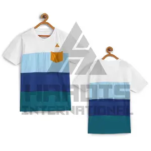 Camiseta de algodón para niños de buena calidad 2022, camiseta informal de algodón hecha a medida para niños, Camiseta de algodón con diseño para niños - Product Image 1