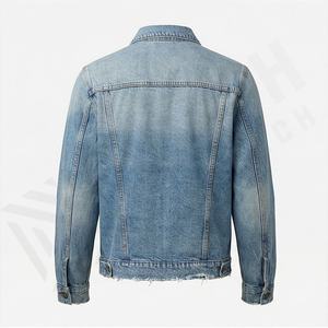 Chaqueta Vaquera Larga Elástica de Mezclilla para Mujer, Chaqueta Vaquera Lisa de Algodón para Invierno, Chaqueta de Moda para Mujer de Talla Grande - Product Image 2