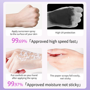 Vegan nhẹ làm mới SPF 50 Kem chống nắng phun bảo vệ cao toàn thân UV bảo vệ phổ rộng chống nắng sương mù - Product Image 2