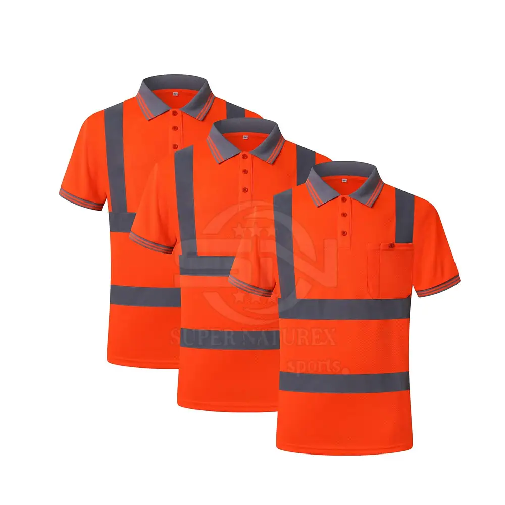 Kaus pakaian kerja pria desain terbaik cetak Logo kustom kaus pakaian tahan api