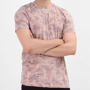 Venta caliente transpirable hombres sublimación camiseta antiarrugas cómodo secado rápido personalizado Color y Logo estampado estilo Casual - Product Image 5