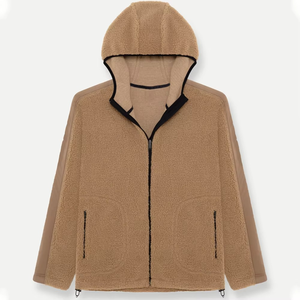 Sudadera con capucha de corte holgado y media cremallera para hombre, de tejido grueso, hecha a medida - Sudadera con capucha extragrande con efecto lavado personalizado y pasamontañas, talla grande - Product Image 1