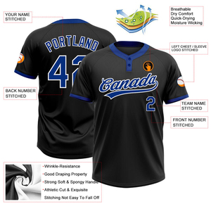 Camisetas de béisbol personalizables, tela de alta calidad con gráficos personalizados, perfectas para Team Spirit Branding y ropa deportiva - Product Image 3