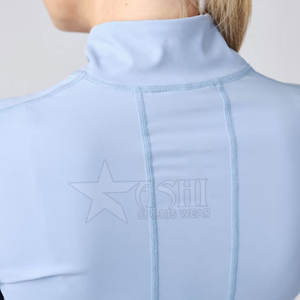 Ensemble d'équitation Collants de couche de base Collants de couche de base à manches longues pour femmes Hauts de compétition doux pour l'équitation Direct Factory - Product Image 5