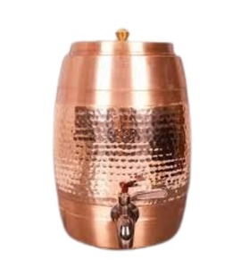 Suministro Directo de Fábrica de Barril de Cobre Matka de 16 L, Bebida Tradicional Atemporal con Esencia - Product Image 6