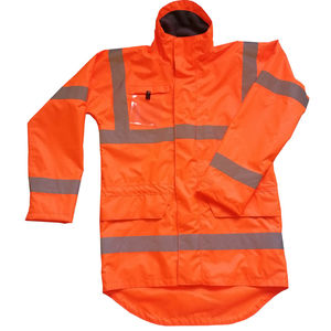 Vêtement de travail haute visibilité personnalisé de classe 3, veste bomber d'hiver réfléchissante de sécurité, imperméable, haute visibilité - Product Image 5