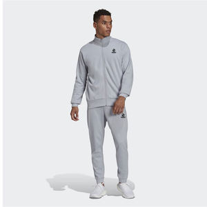 Conjunto Deportivo de Invierno para Hombre, Talla Grande, con Logotipo Personalizado, Informal, para Gimnasio, con Cremallera, Pantalones Lisos para Correr - Product Image 1