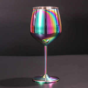 Best Selling metal copper <b>goblet</b> tumbler double wall wine <b>goblets</b> metal wine glasses stainless steel vacuum Insulated <b>goblet</b> - Product Image 4