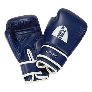 Set de Boxeo de Cuero para Niños HAMED, Guantes de MMA con Cordones y Muñequera, Protector de Cabeza para Kickboxing con Logotipo Estampado y Logotipo de Estrella, Personalizable con Logotipo - Product Image 6
