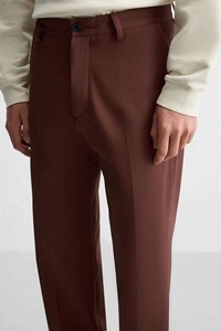 กางเกงลำลองทรงตรงผ้าทวิลล์สำหรับผู้ชาย - Product Image 3