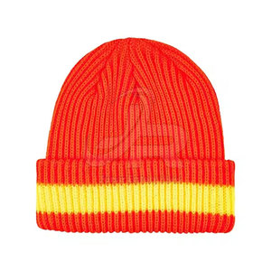 Gorros de Punto de Última Moda Fabricados en Pakistán, Color Liso, Logotipo Personalizado, Gorros de Jacquard para Adultos - Product Image 2