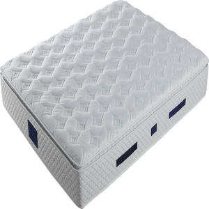 Pillow Top Spring <b>Mattress</b> Luxury Pillow Top Euro Top Pocket Spring <b>Mattress</b> - Product Image 2