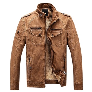 Chaquetas de Cuero Genuino para Hombre de la Mejor Calidad, Modelo Superior, Chaqueta de Cuero Transpirable Personalizada de Alta Calidad, la Más Popular, 2026 - Product Image 3