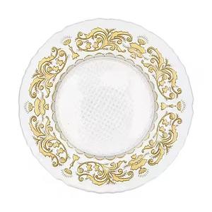 Placas de cargador de color plateado de diseño vintage con colores y tamaños personalizados para hoteles, placas de cargador para Hoteles, cafés, resorts - Product Image 5