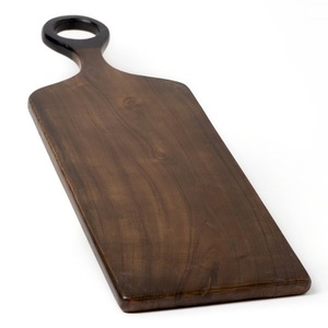 Tabla de cortar de madera de mango con mango de acero inoxidable, pieza central de cocina superventas, tabla de cortar de alta calidad - Product Image 5
