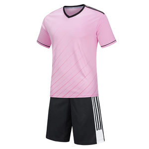 SIBRIN à la mode qualité supérieure 100% polyester respirant uniformes de football OEM entraînement de football en gros imprimé maillots et shorts - Product Image 5