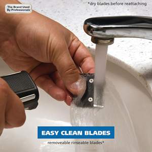 ปัตตาเลี่ยนตัดผมไร้สายแบบลิเธียมไอออน สำหรับตัดผมเอง ชุดอุปกรณ์ DIY ใช้งานง่าย พร้อมใบมีดสแตนเลส เหมาะสำหรับคนที่มีตารางเวลาวุ่นวาย - Product Image 2